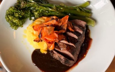 A main meal from the main menu at the Welsh House
