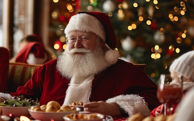 Brunch with Santa at the Welsh House