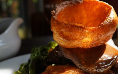 a Sunday roast at the welsh house