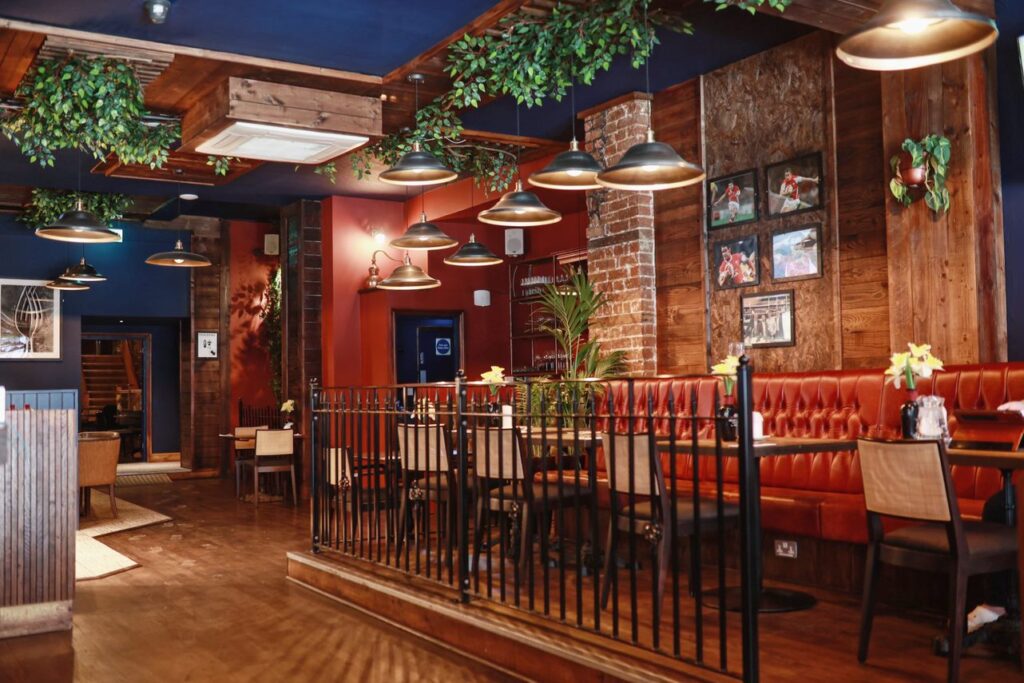 Interior photo of the welsh house cardiff