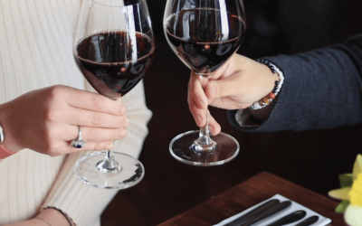 Enjoy a glass of wine at the wine house