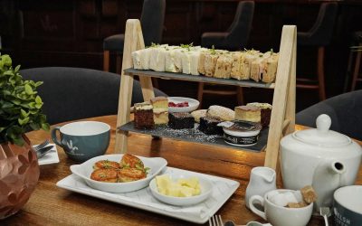 Afternoon tea at the welsh house