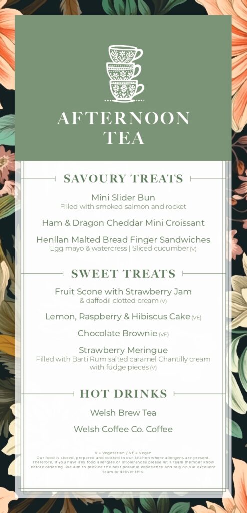 Afternoon Tea at the Welsh House